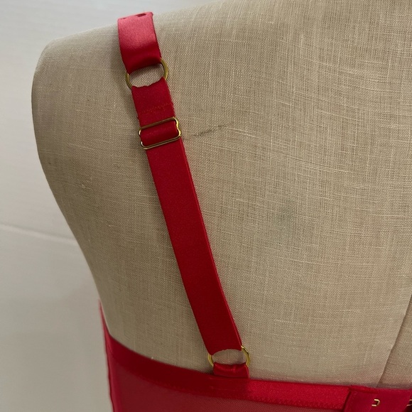 Victoria's Secret Red Lace Bralette with Underwire Support - Picture 11 of 16